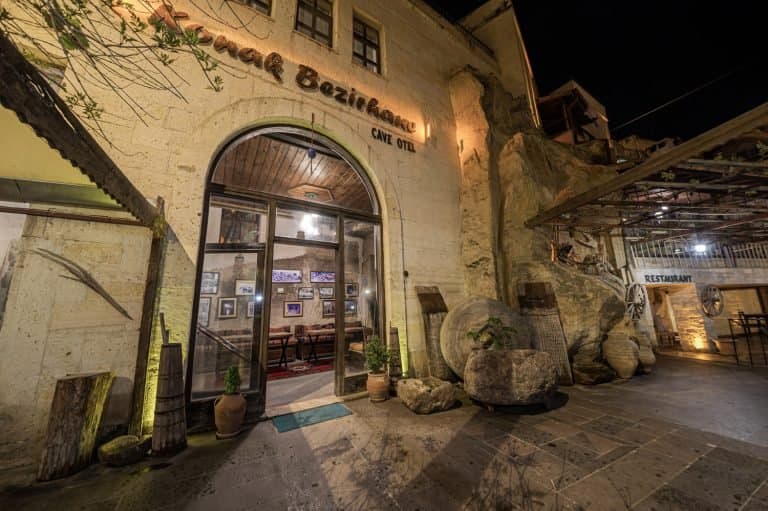 Details at the cave hotel